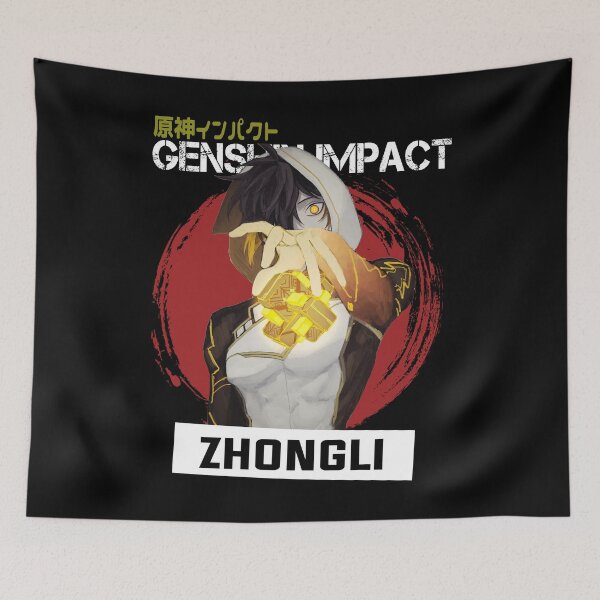 Item preview, Zhongli - Genshin Impact designed and sold by Vivzie-Art.