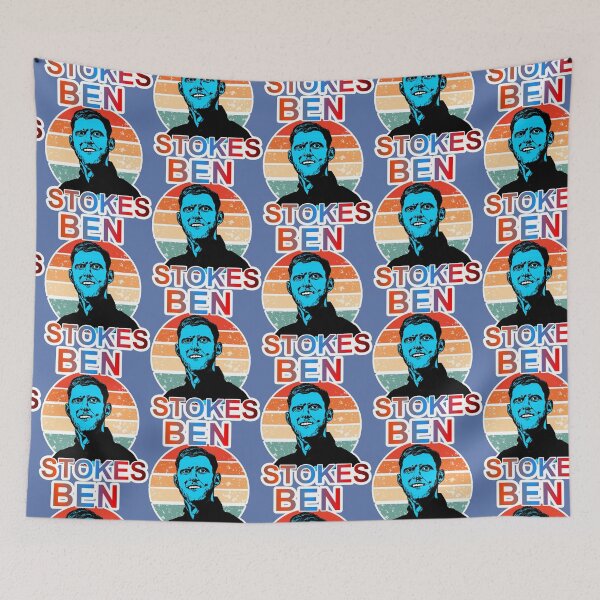 Item preview, Ben Stokes illustration designed and sold by ZooStateofMind.