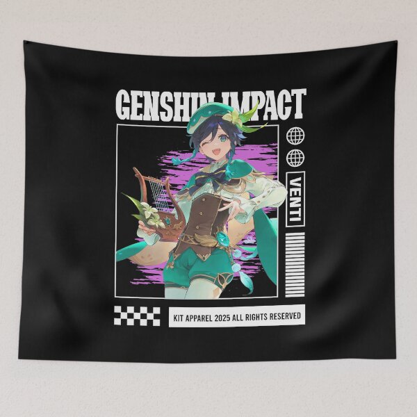 Item preview, Venti - Genshin Impact designed and sold by gontijoart.