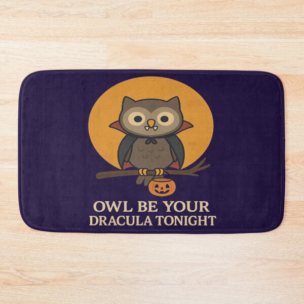 Item preview, Vampire Owl – Owl Be Your Dracula Tonight | Cute Halloween Owl Design designed and sold by Novel Works Studio.
