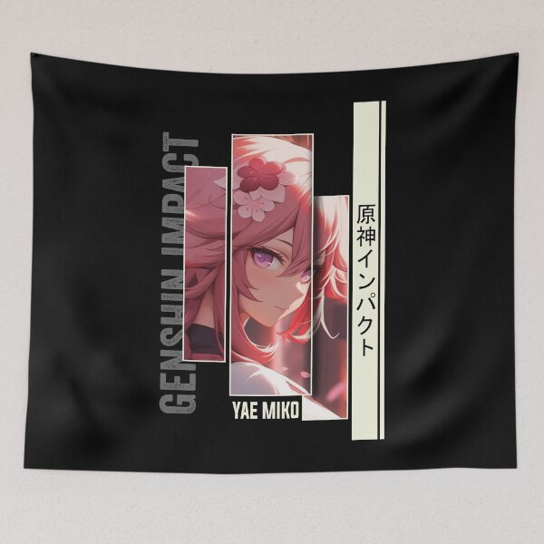 Item preview, Yae Miko - Genshin Impact designed and sold by gontijoart.