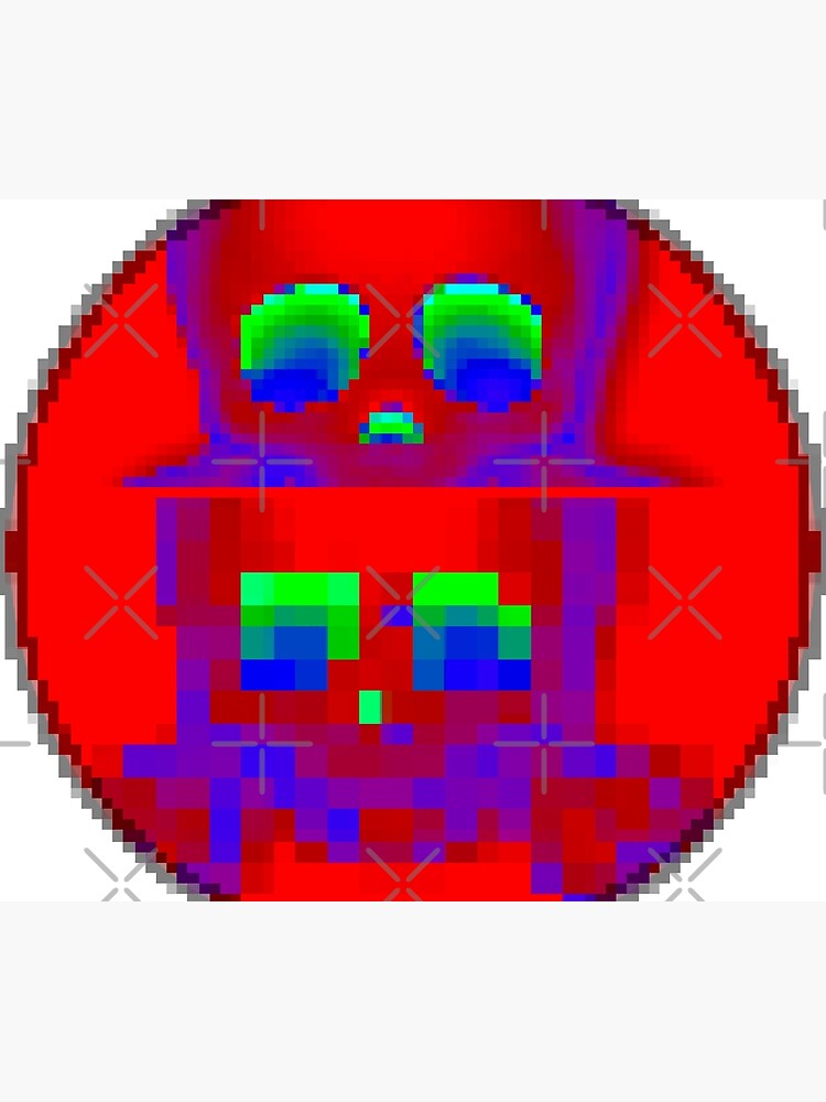 Emoji Skull Fluo 1 by RootCat by Grimm-Land