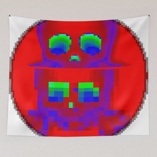 Item preview, Emoji Skull Fluo 1 by RootCat  designed and sold by Grimm Land.