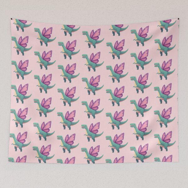 Item preview, A fairy dinosaur tyrannosaurus with butterfly wings designed and sold by LerialArt.