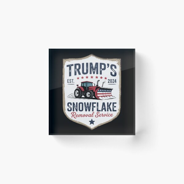 Item preview, Trump's Snowflake Removal Service Trump3  designed and sold by Charidana.