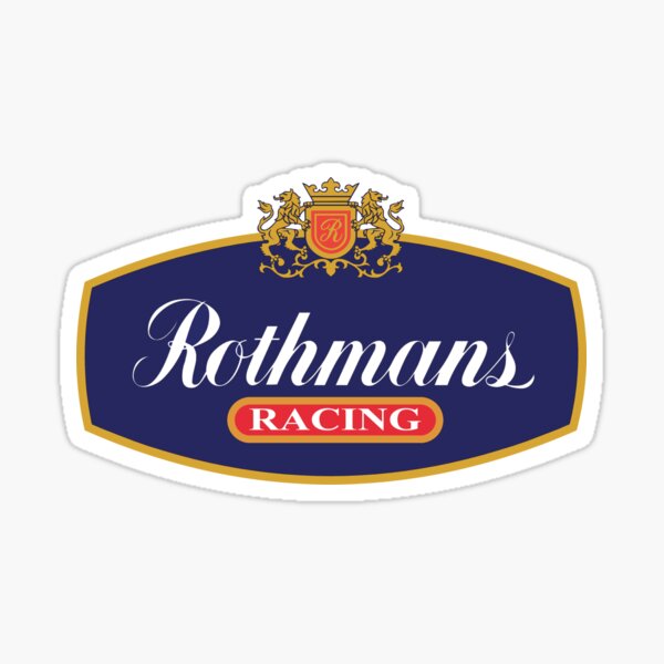 Rothmans Williams Renault Stickers for Sale | Redbubble