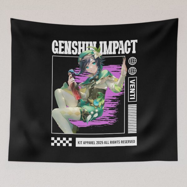 Item preview, Venti - Genshin Impact designed and sold by gontijoart.