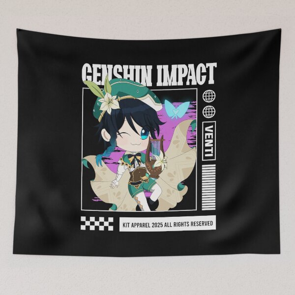 Item preview, Venti - Genshin Impact designed and sold by gontijoart.