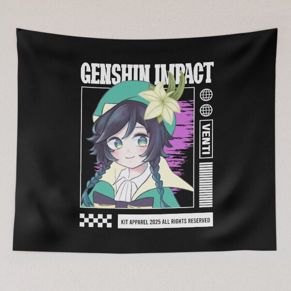 Item preview, Venti - Genshin Impact designed and sold by gontijoart.
