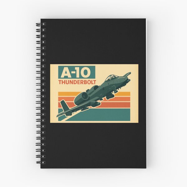 Item preview, A-10 Thunderbolt Warthog Retro Jet | Vintage Military Aircraft Poster Art designed and sold by VeroshopCR.