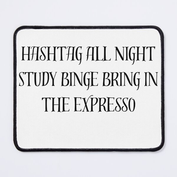 Item preview, Funny College T shirt-studying and coffee designed and sold by DreamBig45.