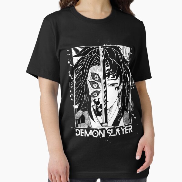 Kokushibo Printedshirts Poster Ts Items Uppermoon 1 Demon Slayer Printed Items Anime Printed Items (1) Essential T-Shirt