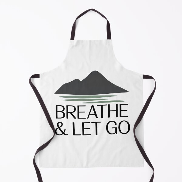 Item preview, Breathe & Let Go – Minimalist Mindfulness Quote Design designed and sold by tigerlabuk.