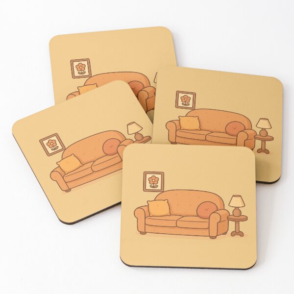 Item preview, Big Comfy Couch - Orange Style designed and sold by WearIsClear.
