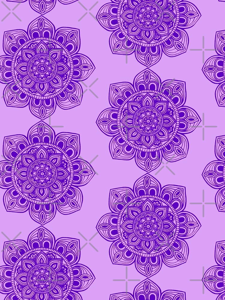 Blue Mural Mandala - Art&Deco By Natasha by ArtDecoNatasha