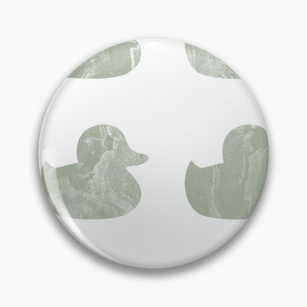 Item preview, Rubber ducky in sage green, abstract, duckies designed and sold by ArticraftShop.
