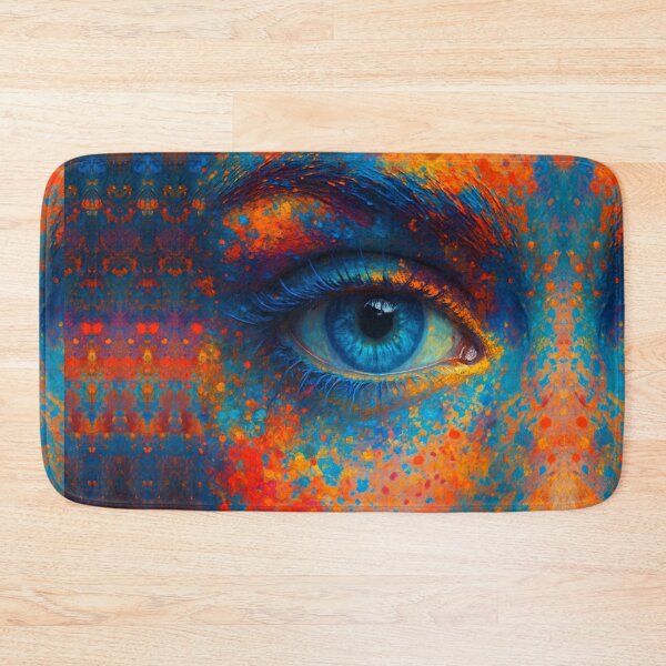 Item preview, Colorful Abstract Eye – Vibrant Artistic Portrait Design designed and sold by Sadia  Jannat.