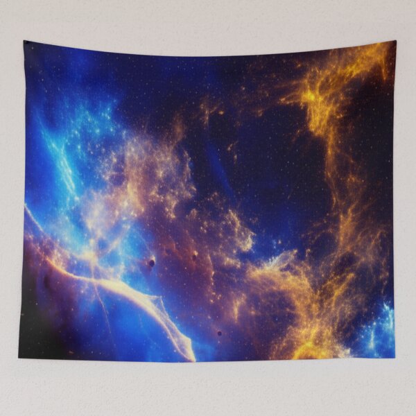 Artikelvorschau, Cosmic Nebula Abstract Art entworfen und verkauft von Mixture-Designs.