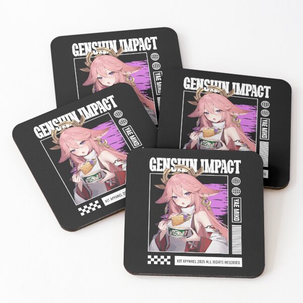 Item preview, Yae Miko - Impacto de Genshin designed and sold by gontijoart.