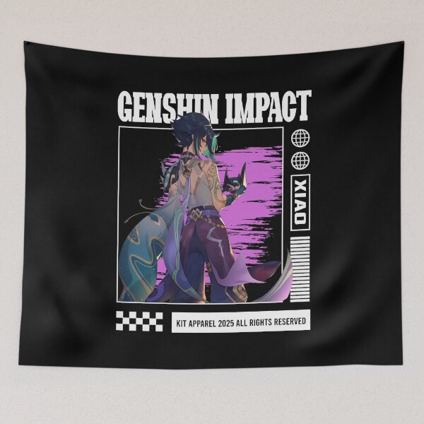 Item preview, Xiao - Genshin Impact designed and sold by gontijoart.