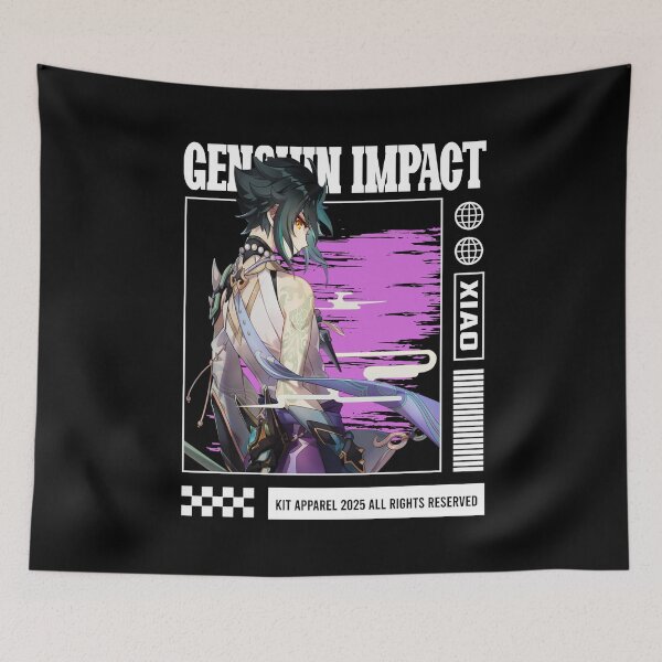 Item preview, Xiao - Genshin Impact designed and sold by gontijoart.