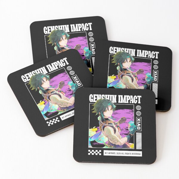 Artikelvorschau, Xiao – Genshin Impact entworfen und verkauft von gontijoart.