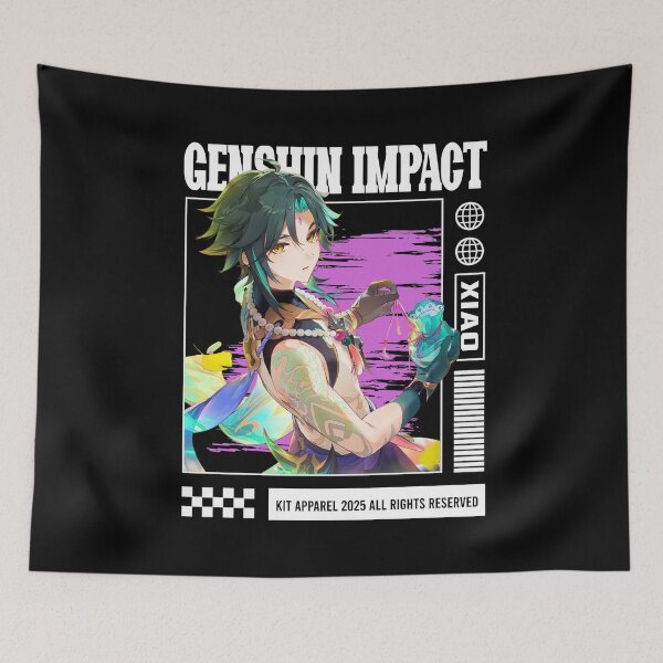 Item preview, Xiao - Genshin Impact designed and sold by gontijoart.