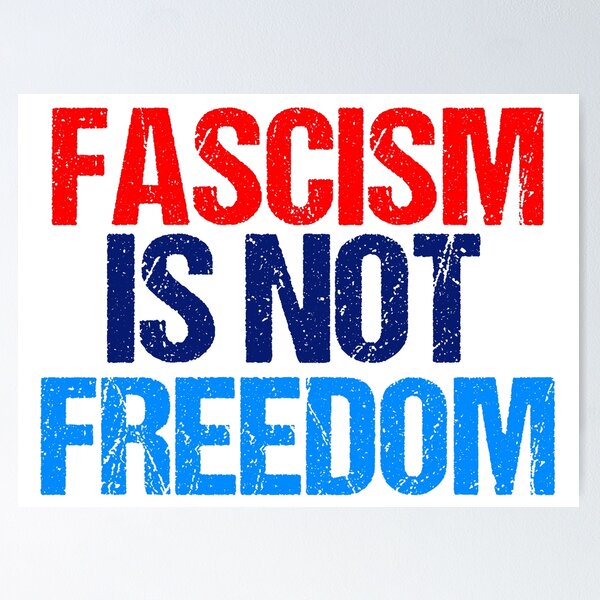 Item preview, Fascism is Not Freedom designed and sold by Epic Love Designs.