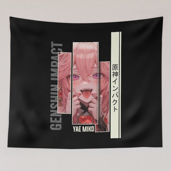 Item preview, Yae Miko - Genshin Impact designed and sold by gontijoart.