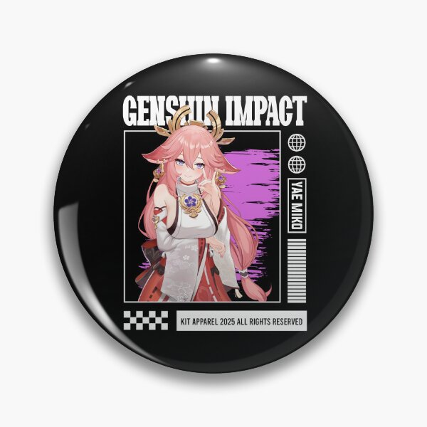 Item preview, Yae Miko - Genshin Impact designed and sold by gontijoart.