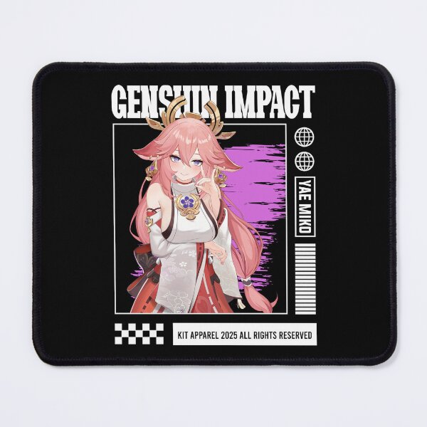Item preview, Yae Miko - Genshin Impact designed and sold by gontijoart.