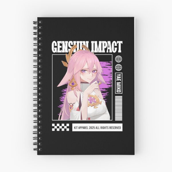 Item preview, Yae Miko - Genshin Impact designed and sold by gontijoart.