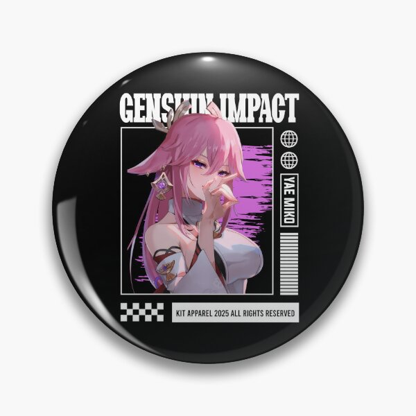 Item preview, Yae Miko - Genshin Impact designed and sold by gontijoart.