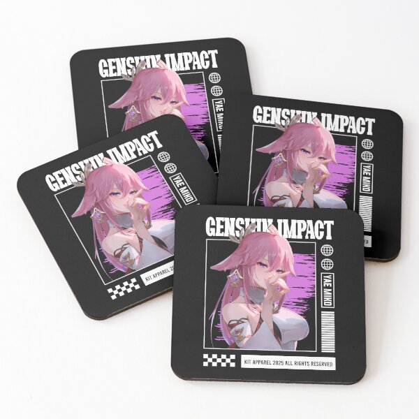 Item preview, Yae Miko - Genshin Impact designed and sold by gontijoart.