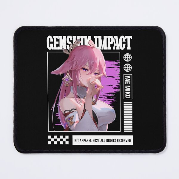 Item preview, Yae Miko - Genshin Impact designed and sold by gontijoart.