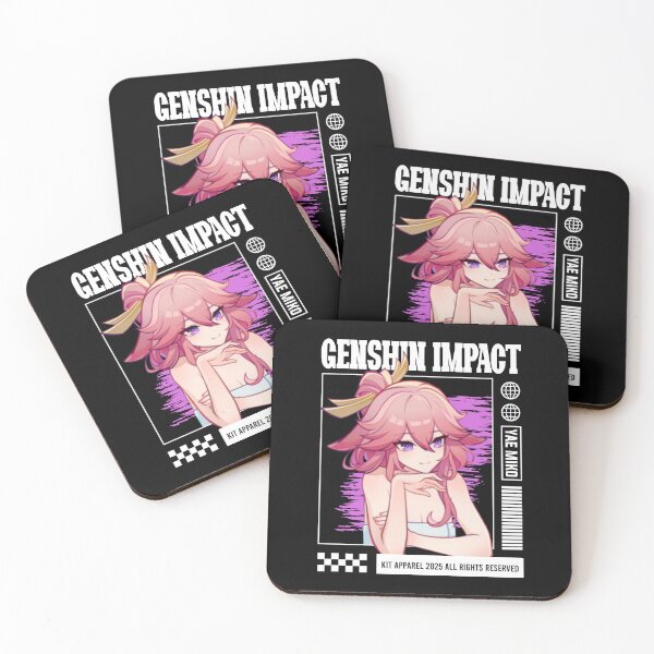 Item preview, Yae Miko - Genshin Impact designed and sold by gontijoart.