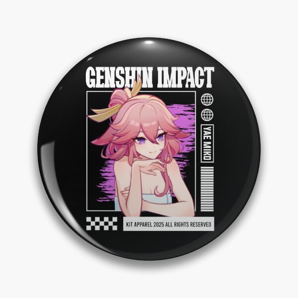 Item preview, Yae Miko - Genshin Impact designed and sold by gontijoart.
