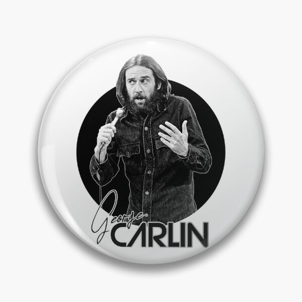 Item preview, Retro George Carlin Dark Tribute designed and sold by EnikoKovacsa.