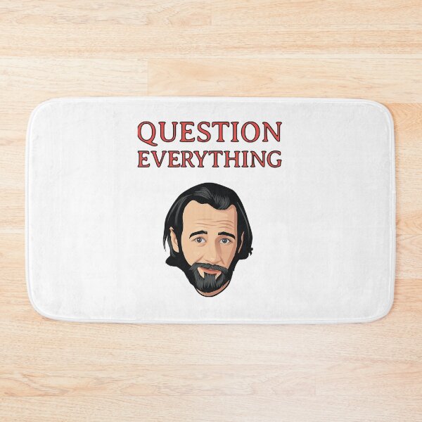 Item preview, Awesome Comedian George Carlin Question Everything designed and sold by EnikoKovacsa.