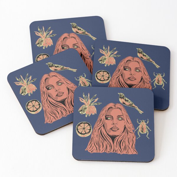 Item preview, Girl From Beyond with Curiosities designed and sold by funhundred.