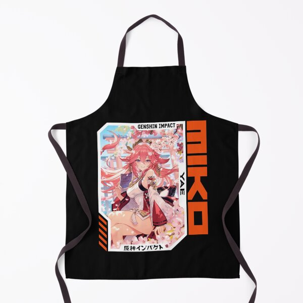 Item preview, Yae Miko - Genshin Impact designed and sold by fractusbarnsley.