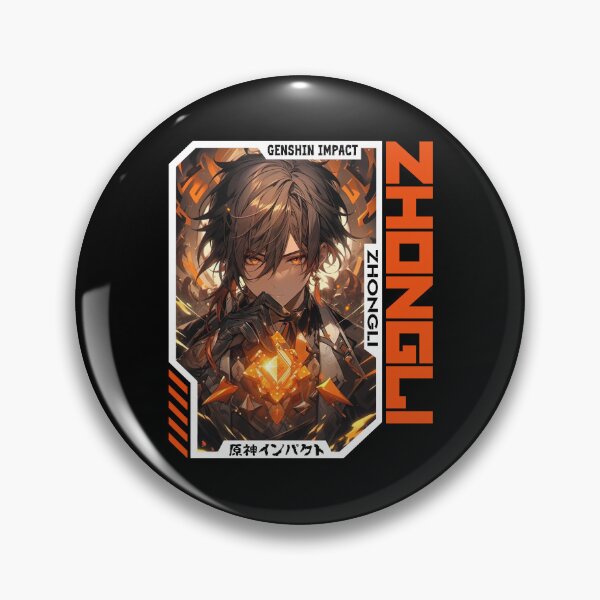 Item preview, Zhongli - Genshin Impact designed and sold by fractusbarnsley.