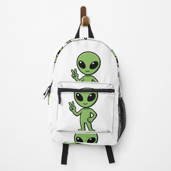 Item preview, ? Peaceful Alien – Cute Green Extraterrestrial designed and sold by Byarasstudio.