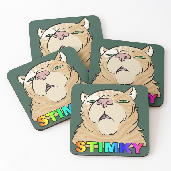 Item preview, Stimky Face - Silly Kitty  designed and sold by AstralRavens.