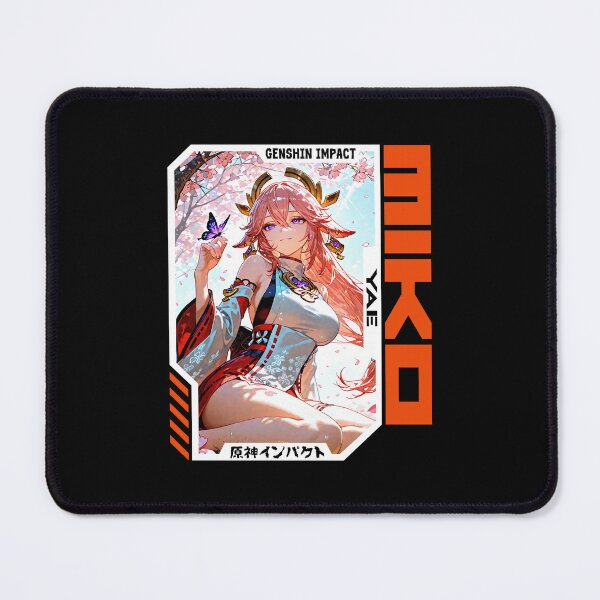 Item preview, Yae Miko - Genshin Impact designed and sold by fractusbarnsley.