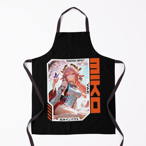Item preview, Yae Miko - Genshin Impact designed and sold by fractusbarnsley.