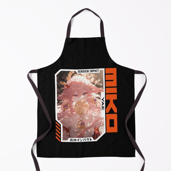 Item preview, Yae Miko - Genshin Impact designed and sold by fractusbarnsley.