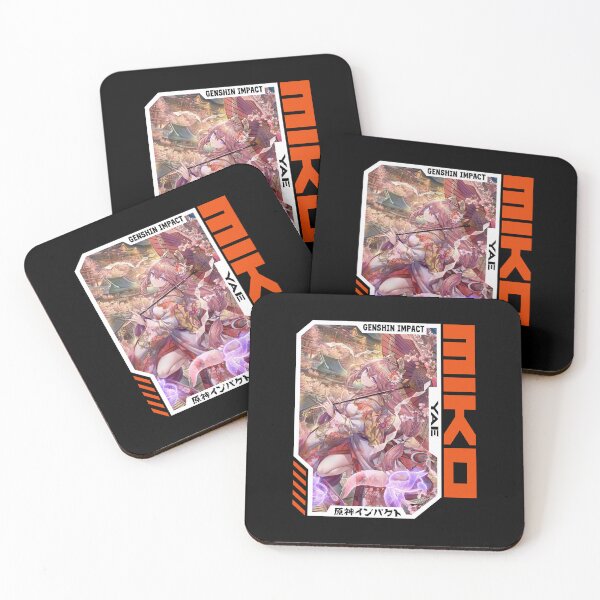 Item preview, Yae Miko - Genshin Impact designed and sold by fractusbarnsley.