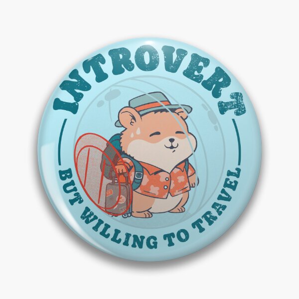 Item preview, Introvert will travel designed and sold by ppmid.
