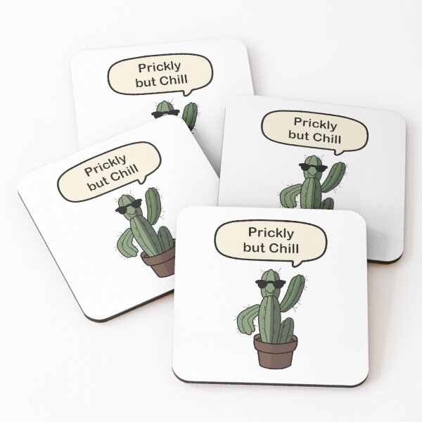Item preview, Prickly But Chill Cactus designed and sold by dreamtravel.